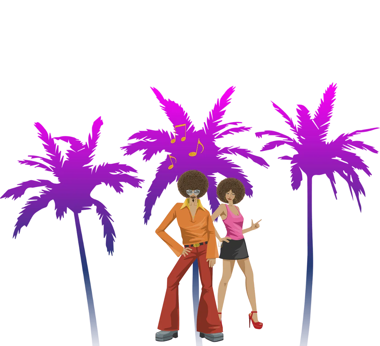 ダンスしている男女